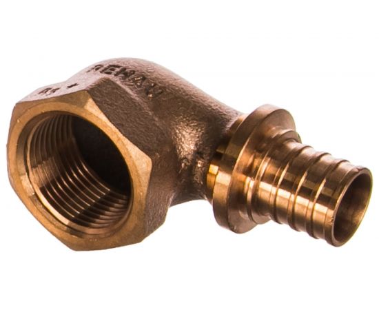 Угольник-переходник Rehau RX+ В, 20, 3/4"", бронза стар. арт. 13660971001 14563561001 