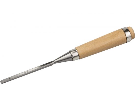 Стамеска-долото с деревянной ручкой, хромованадиевая, 8мм Зубр ЭКСПЕРТ 18096-08 
