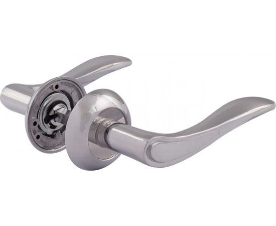 Дверная ручка НОРА-М 105А AL хром 15501 