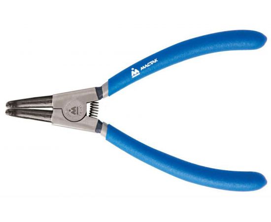 Съемник для стопорных колец МАСТАК 170 мм загнутые губки разжатие 033-30170H 