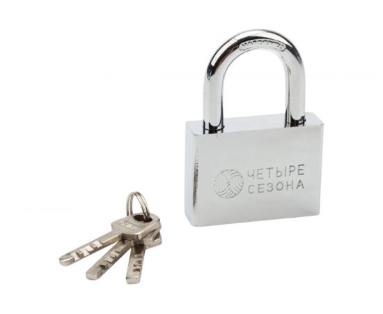 Навесной замок ЧЕТЫРЕ СЕЗОНА Сталь 60 мм 79-0036 