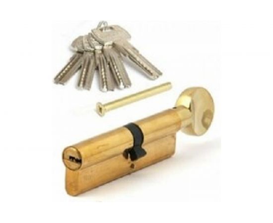 Цилиндровый механизм CRIT RT-238 30/40 Лп, латунь полированная 00191 