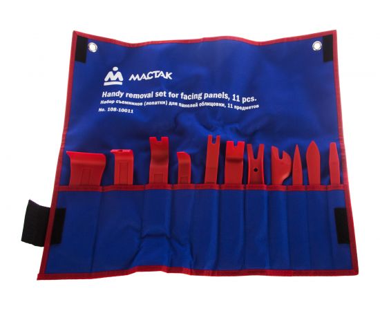 Набор съемников для панелей облицовки (лопатки, 11 предметов) МАСТАК 108-10011 