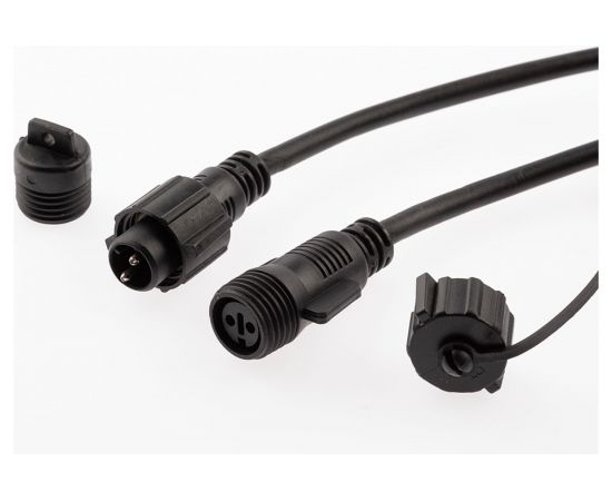 Удлинитель для гирлянд ЭРА ERAPSU10 10 м, черный, каучук, 220В, IP65 Б0051882 – изображение 2