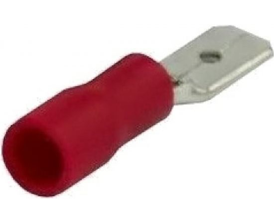 Плоская изолированная клемма REXANT штекер 4.8мм 0.5-1.5кв.мм /РПИп 1,25-5 красная 08-0312 – изображение 2