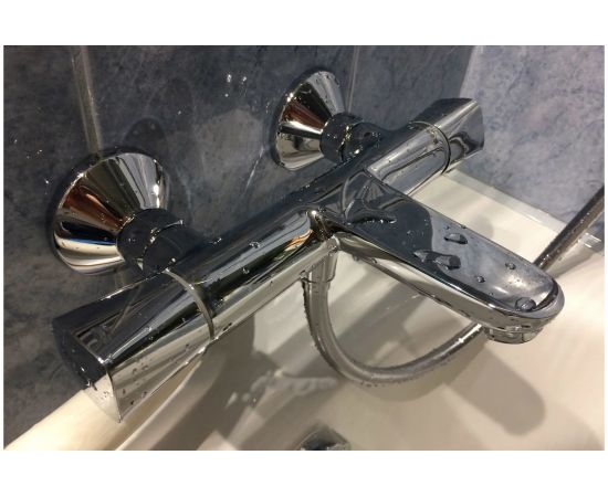 Термостатический смеситель для ванны HANSGROHE 13123000 Logis Ecostat Universal 00000035979 – изображение 2