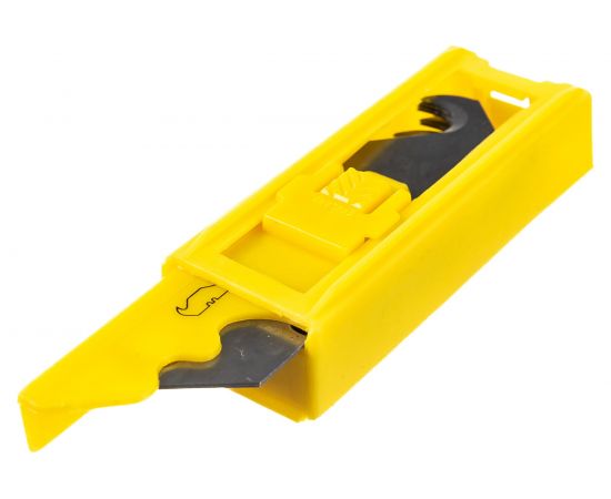 Лезвия сменные крюковидные трапециевидные (10 шт; 19 мм; SK2) SKRAB 26792 – изображение 3