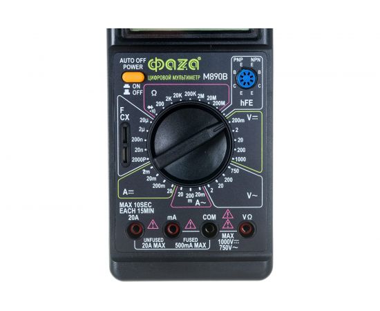 Цифровой мультиметр ФАZА M890B 5008793 – изображение 3