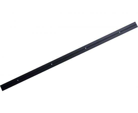 Порог прямой алюминиевый (37 мм; 0.9 м; декоративный; черный) Лука 00000001540 – изображение 4