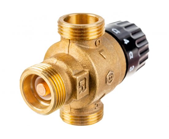 Термостатический смесительный клапан STOUT 3/4 НР, 30-65°С, KV 1.8 SVM-0125-186520 – изображение 4