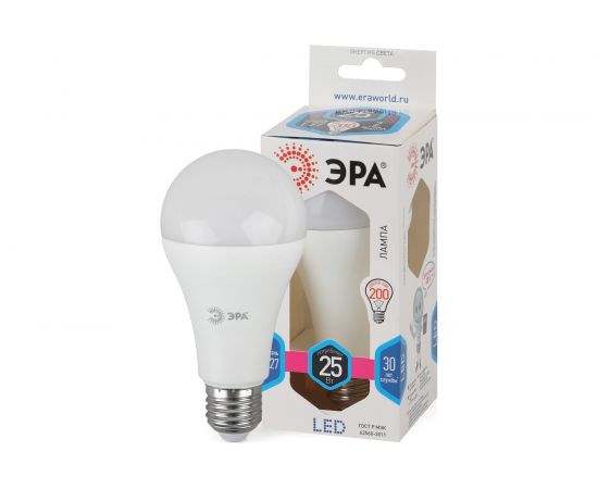Светодиодная лампа ЭРА LED A65-25W-840-E27, груша, нейтральный Б0035335 – изображение 5