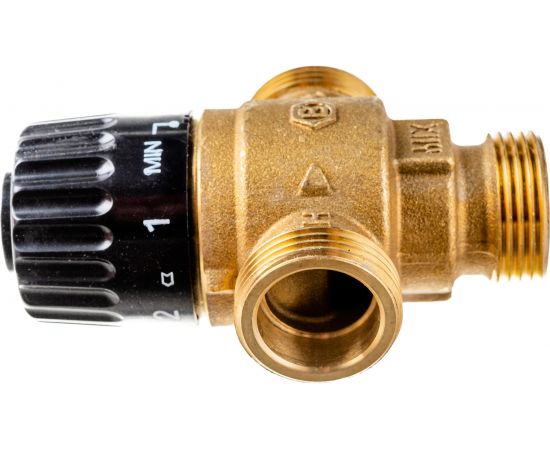 Термостатический смесительный клапан STOUT 3/4 НР, 30-65°С, KV 1.8 SVM-0125-186520 – изображение 6