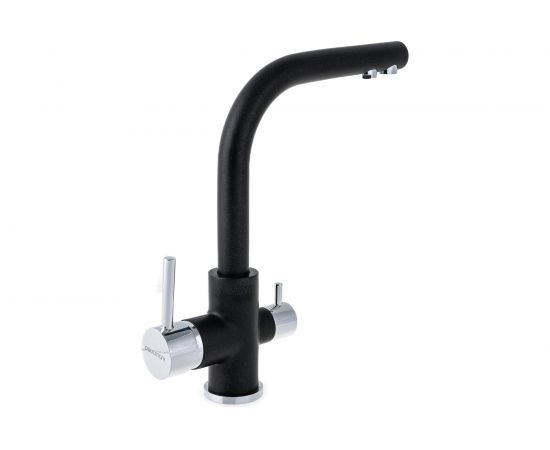 Смеситель для кухни Paulmark Essen, черный металлик, Es213011-418 – изображение 6