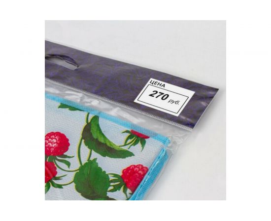 Ценник BRAUBERG Цена 50х40мм, большой, белый, самоклеящийся, комплект 5 рулонов по 200шт, 112357 – изображение 6