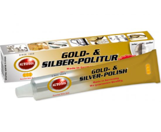 Полироль для золота и серебра Autosol 75 мл 01001050 