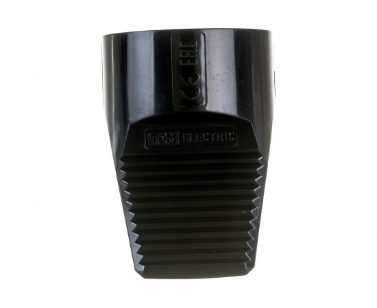 Штепсельная розетка б/з TDM 2П 10А 250B черная SQ1806-0030 