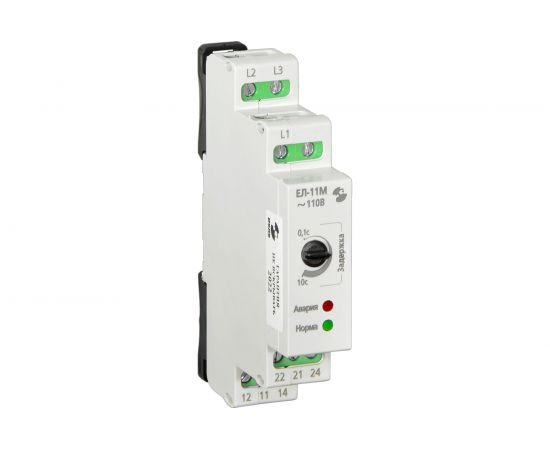 Реле контроля трехфазного напряжения Реле и Автоматика, ЕЛ-11М 110В 50Гц A8222-77135167 