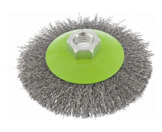Щетка для УШМ (125 мм; М14; 0.3 мм) СИБРТЕХ 746167 