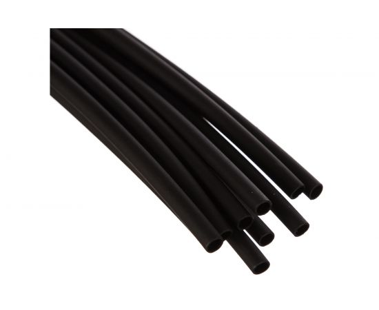 Термоусадочная клеевая трубка КВТ, ТТК 3:1-3/1 черная 75904 