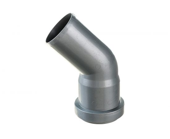 Отвод внутренней канализации LAMMIN 40х45 градусов Lm35040004045 