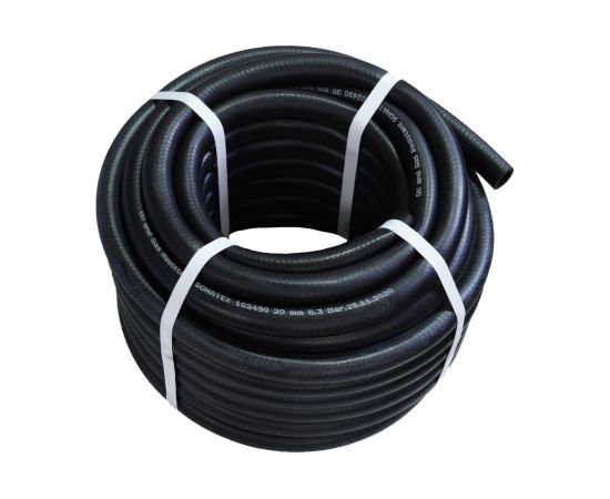 Шланг гладкий маслобензостойкий (20х28.5 мм; 0.63 МПа; 25 м) Sonatex 102490 