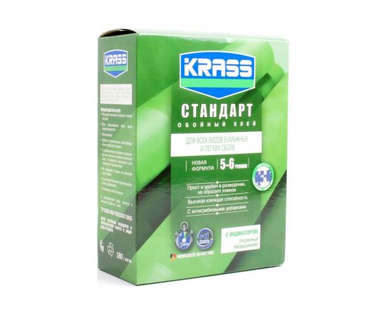 Клей для бумажных обоев KRASS Стандарт 180 г 90002579160 