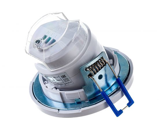 Датчик движения TDM ДДТ-03 65 мм, регулируемый, 800Вт, 10-900с, 6м, 3+лк, 120 сбоку+360 сверху градусов, IP20 SQ0324-0032 