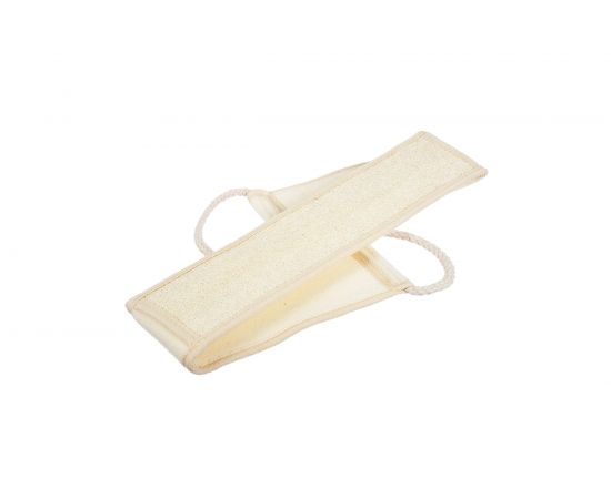 Мочалка из люфы Банные Штучки лента с сегментами, с хлопком 40007 