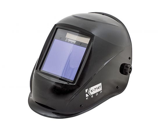 Маска сварщика с турбоблоком КЕДР К-714Т черная 8004493 – изображение 2