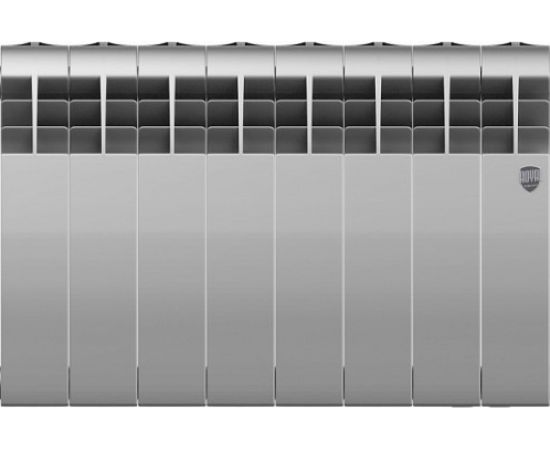 Радиатор ROYAL THERMO BiLiner 350/Silver Satin - 8 секций НС-1197130 – изображение 2