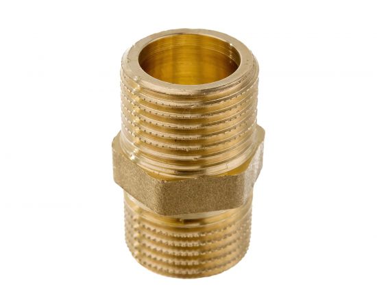 Удлиненный ниппель 1/2 латунный Uni-Fitt 601G2200 – изображение 2