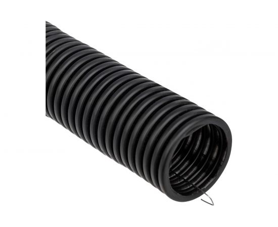 Гофрированная труба REXANT ПНД с зондом 32 мм 25 м 28-0032-3 – изображение 2