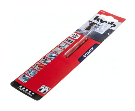 Сверло по металлу COBALT (2.5 мм; HSS) KWB 248-625 – изображение 2