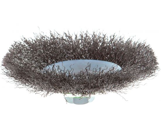 Щетка для УШМ (125 мм; М14; 0.3 мм) СИБРТЕХ 746167 – изображение 2