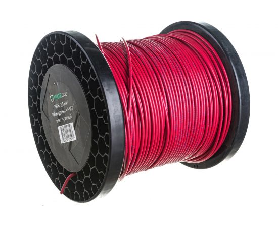 Провод ПУГВ Торкабель 2,5 красный 100м на катушке 0749524537097 – изображение 2