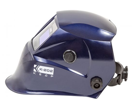 Маска сварщика КЕДР К-202 синяя 8005126 – изображение 3