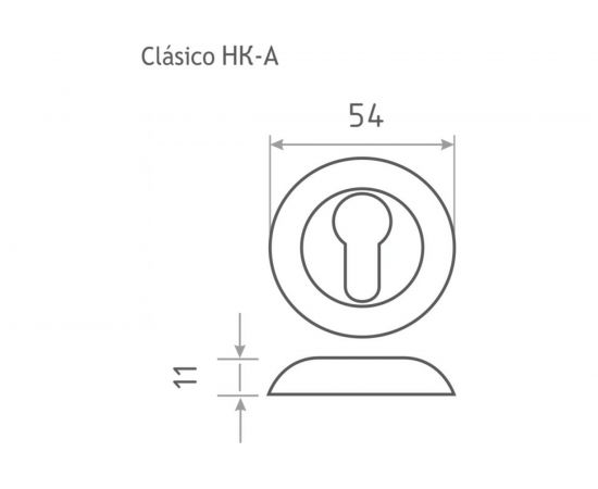 Накладка под ключ НОРА-М НК-А черный 17248 – изображение 3
