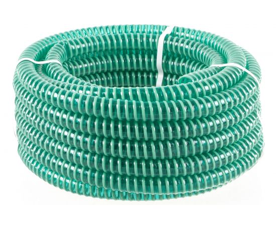 Шланг напорно-всасывающий со спиралью ПВХ (15 м; 25 мм; 3 атм) ЗУБР 40325-25-15 – изображение 4