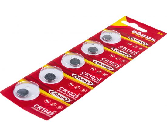 Литиевая батарейка Облик CR1025 669 – изображение 4
