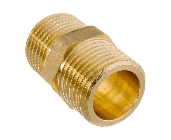 Удлиненный ниппель 1/2 латунный Uni-Fitt 601G2200 – изображение 4