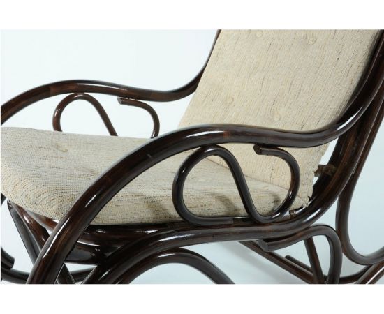 Кресло-качалка с подушкой Vinotti 05/04 Темный Коньяк – изображение 4