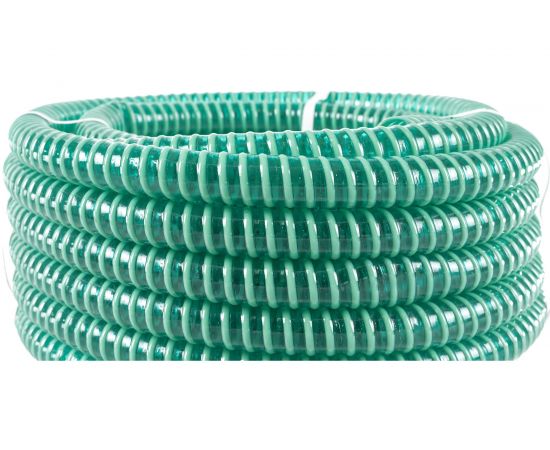 Шланг напорно-всасывающий со спиралью ПВХ (15 м; 25 мм; 3 атм) ЗУБР 40325-25-15 – изображение 5