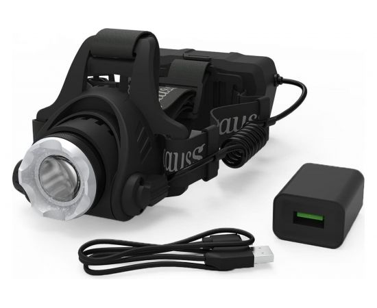 Налобный фонарь Gauss модель GFL407 5W 450lm Li-ion 2400mAh LED 1/12/48 GF407 – изображение 5