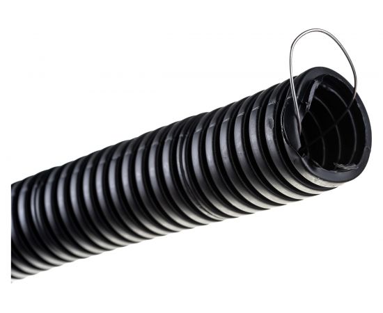 Гофрированная труба REXANT ПНД с зондом 32 мм 25 м 28-0032-3 – изображение 5