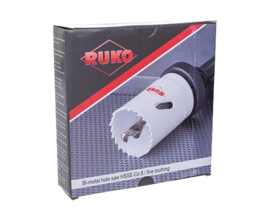 Коронка биметаллическая HSS Co 8% (168 мм) RUKO 126168 – изображение 5