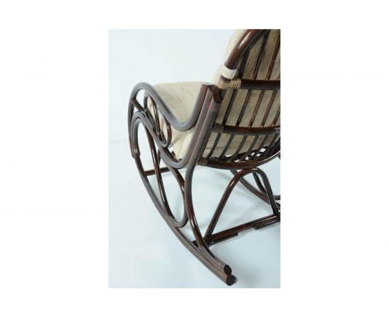 Кресло-качалка с подушкой Vinotti 05/04 Темный Коньяк – изображение 5