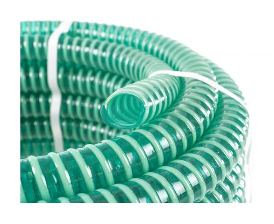 Шланг напорно-всасывающий со спиралью ПВХ (15 м; 25 мм; 3 атм) ЗУБР 40325-25-15 – изображение 6