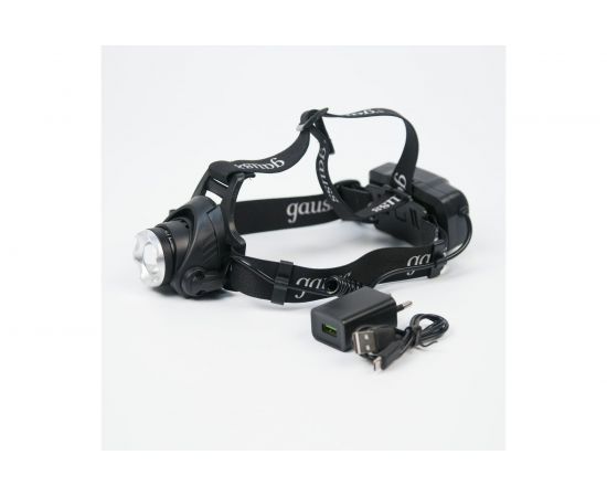 Налобный фонарь Gauss модель GFL407 5W 450lm Li-ion 2400mAh LED 1/12/48 GF407 – изображение 8