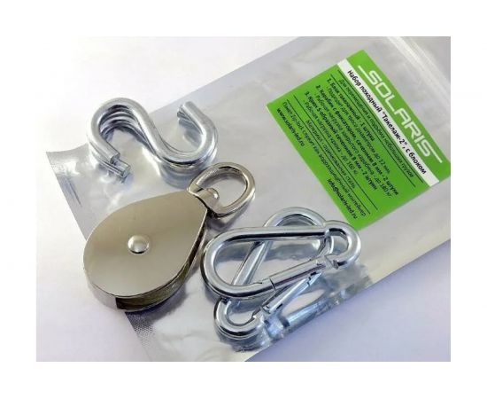 Походный набор SOLARIS Такелаж-2 с блоком S6207 