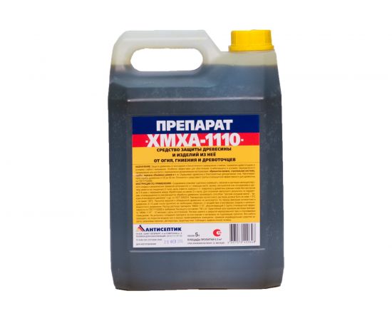 Тонирующий огнебиозащитный раствор ЗАО "Антисептик" ХМХА-1110 в канистре 5 литров 00-00003775 